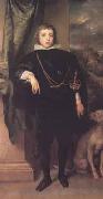 Anthony Van Dyck Portrait of prince rupert standing (mk03) France oil painting artist
